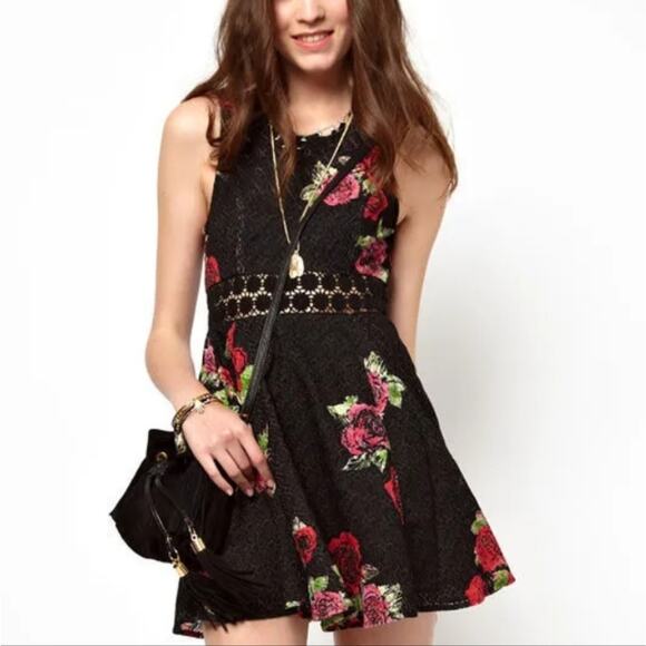 Free People Rose Daisy Chain Mini Dress - Picture 9 of 11